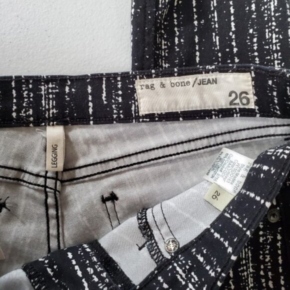 Rag & Bone/Jean Barcode Printed Leggings - Picture 4 of 6
